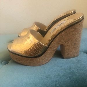 Jimmy Choo wedge sandals